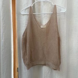 knitted tank top